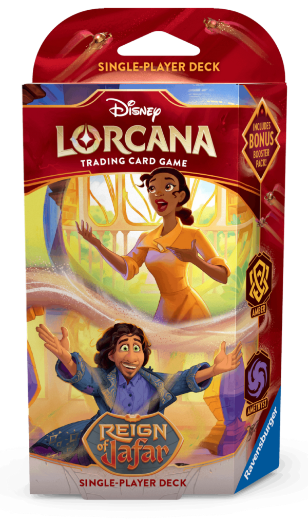 Disney Lorcana: Reign of Jafar Starter Deck - Amber & Amethyst