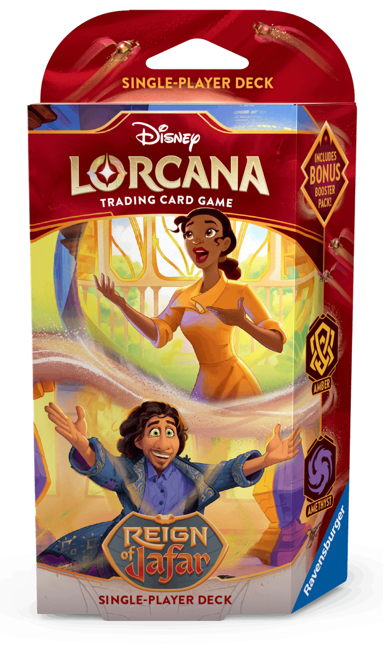 Disney Lorcana: Reign of Jafar Starter Deck - Amber & Amethyst