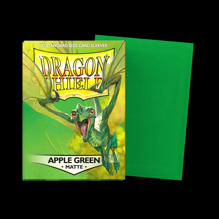 Dragon Shield - Duall Matte Standard Size Sleeves 100pk - Apple Green