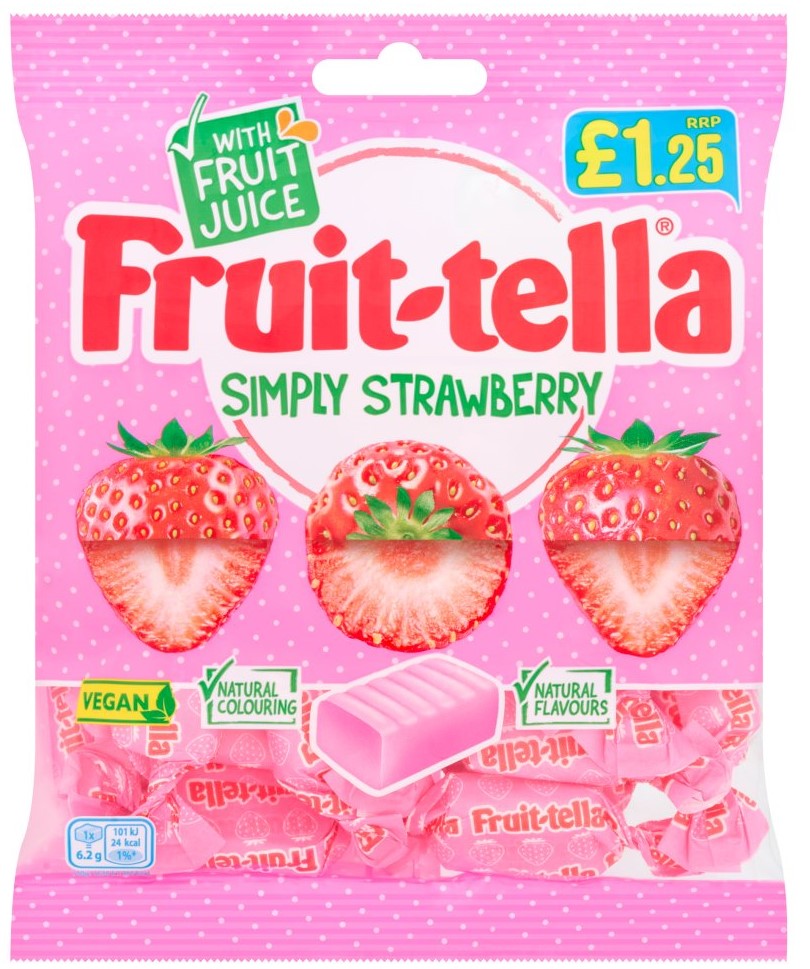Fruit-tella Simply Strawberry 135g
