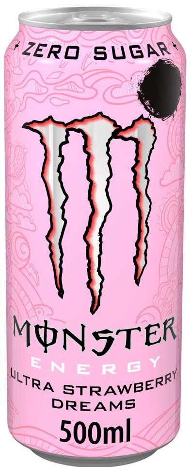 Monster Energy Ultra Strawberry Dreams Strawberry Flavour 500ml