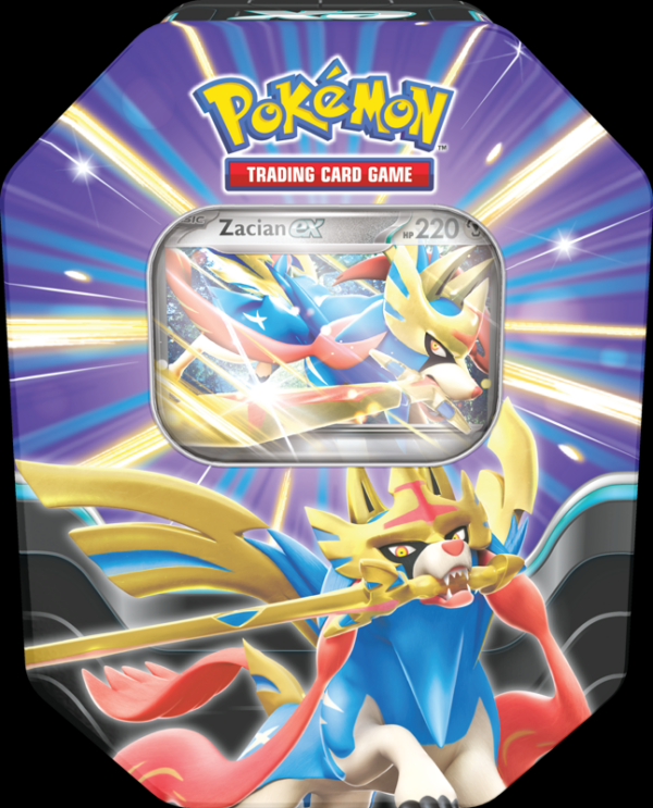Pokemon Tin Zacian Ex