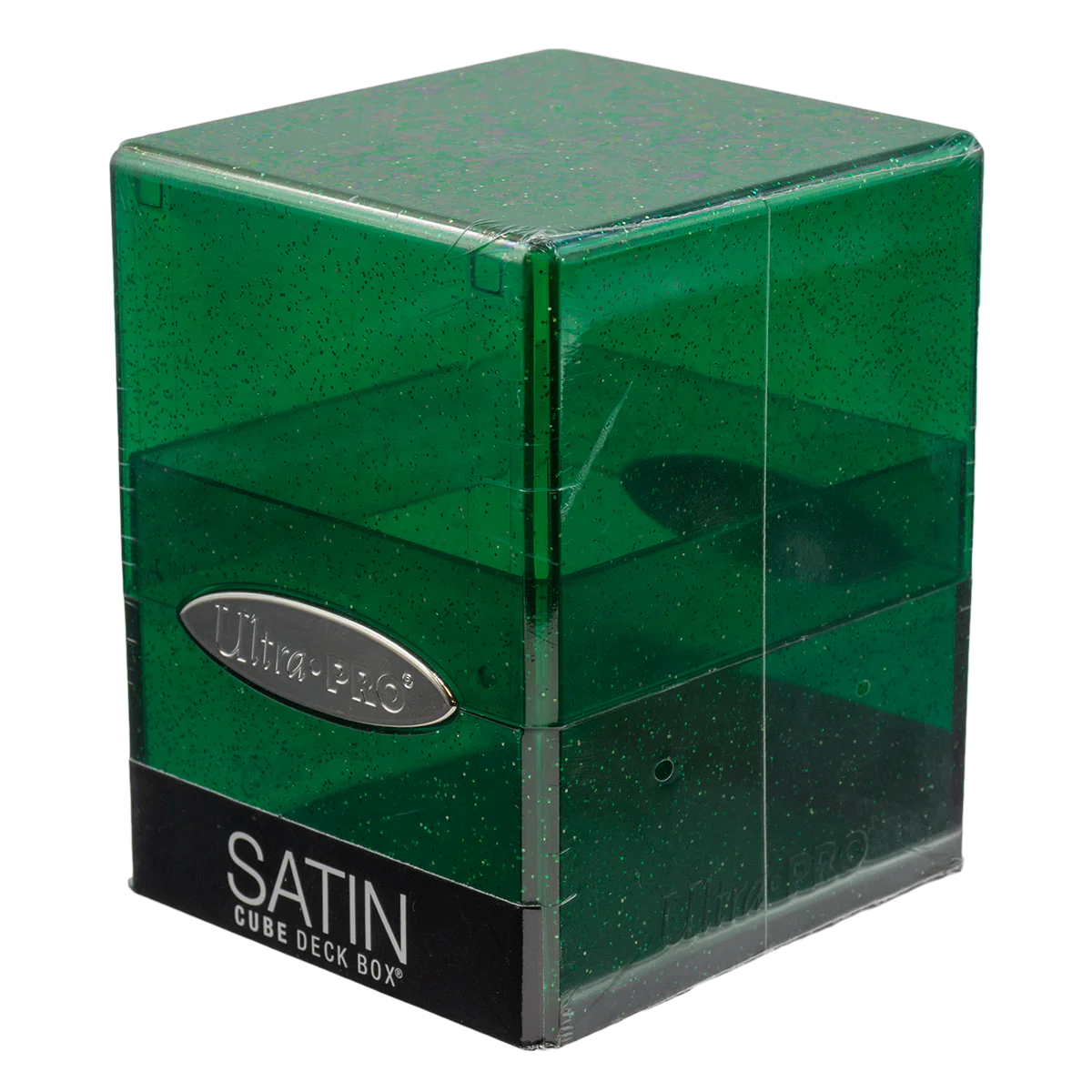 Ultra Pro - Satin Cube Deck Box - Glitter Green