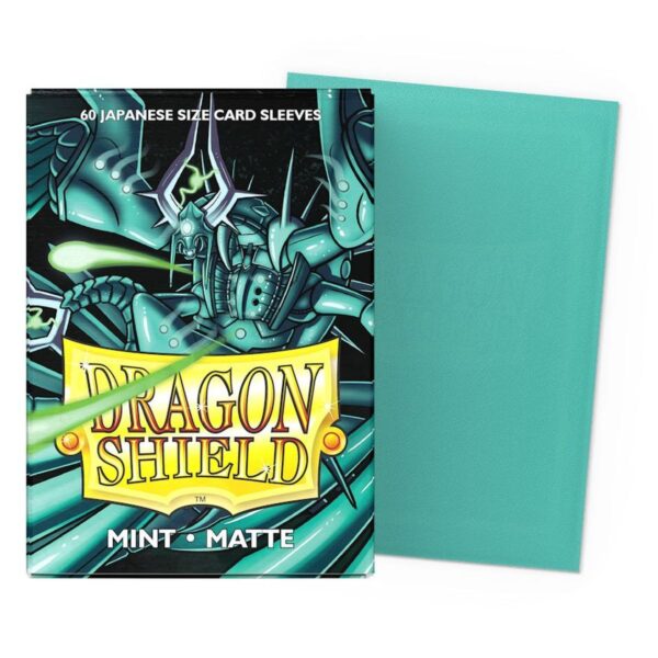 Dragon Shield - Matte Japanese Size Sleeves - Mint