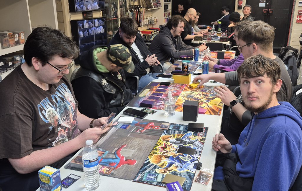 Yu-Gi-Oh OTS Tournament at the Guild with 18 players competing on Thu 22/01/2026 resulted in Ellis Y in 2nd place and Tom K the Winner.