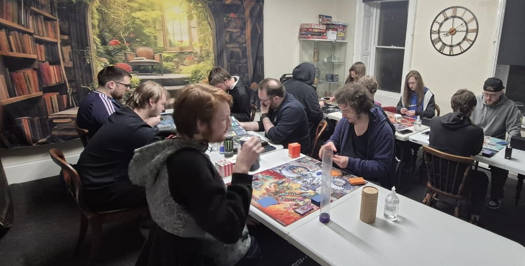 Players competing in the Yu-Gi-Oh OTS Tournament on Thu 19/02/2026
