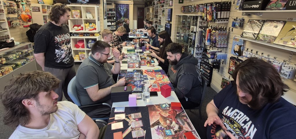 Yu-Gi-Oh Judge, Kirk overseeing the Yu-Gi-Oh OTS Tournament on Thu 23/04/2026