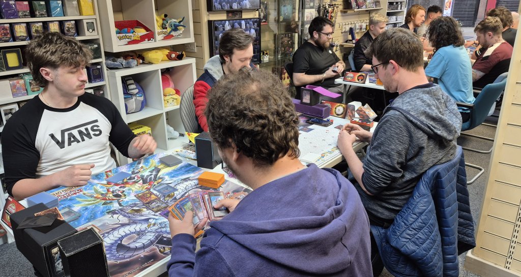 22 Players in round two in the Yu-Gi-Oh OTS Tournament at Guild of Games on Thu 11/06/2026