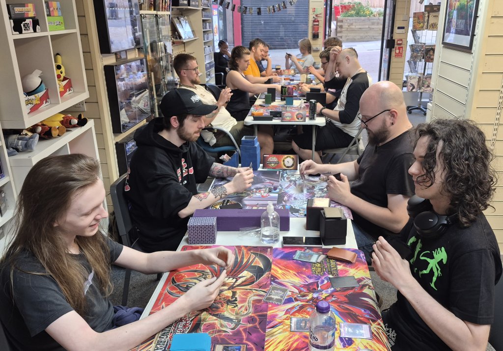 18 Players in the Yu-Gi-Oh OTS Tournament at Guild of Games on Thu 18/06/2026