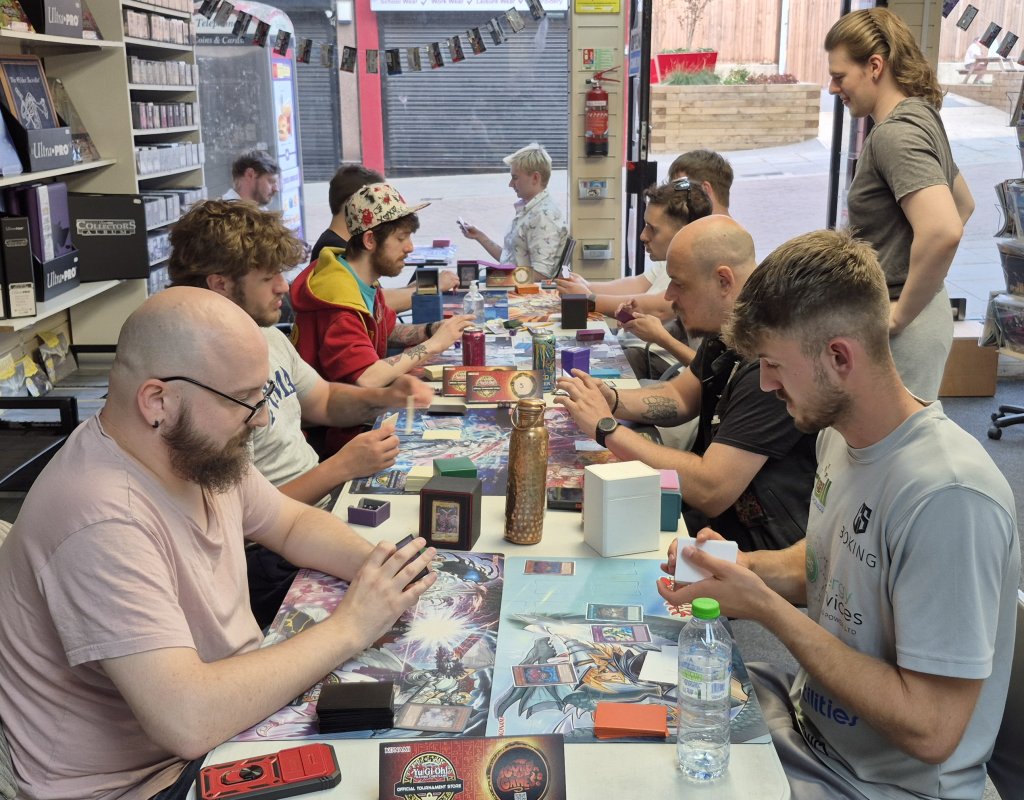 18 Players in the Yu-Gi-Oh OTS Tournament at Guild of Games on Thu 23/07/2026