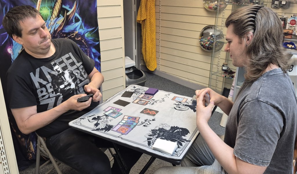 Paul and Kirk in Yu-Gi-Oh OTS Tournament on 06/08/2026
