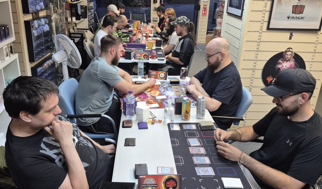 19 Players in the Yu-Gi-Oh OTS Tournament at Guild of Games on Thu 06/08/2026
